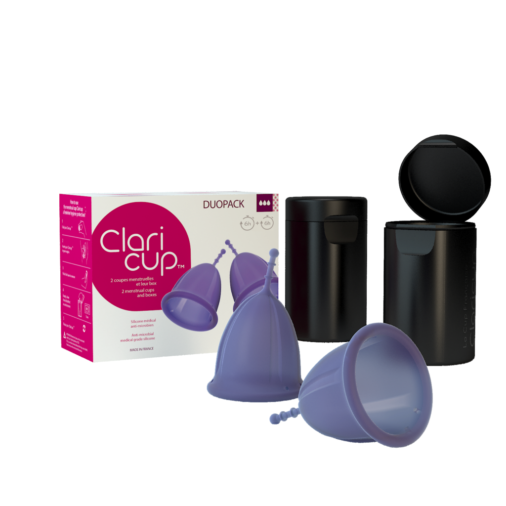 Menstrual cups Duopack Claricup Antimicrobial | Claripharm