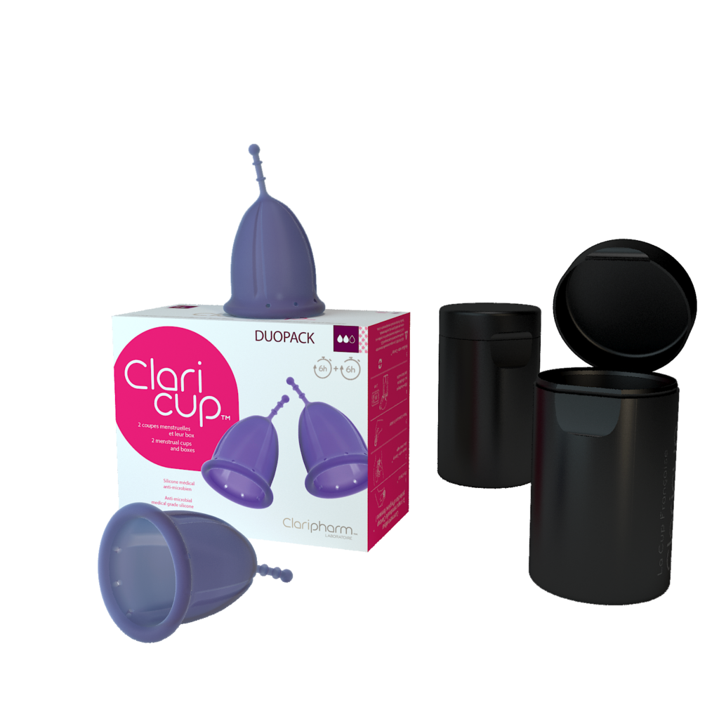 Menstrual cups Duopack Claricup Antimicrobial | Claripharm